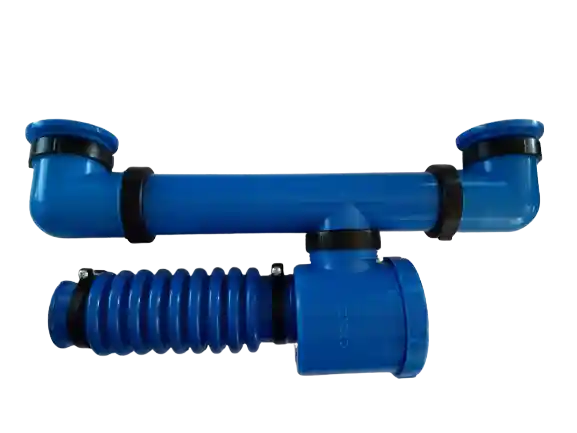 Artículo 4 - Sifón doble con fuelle dc pvc